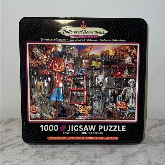 NIB Halloween Decorations Eurographics Puzzle - Picture 1 of 3